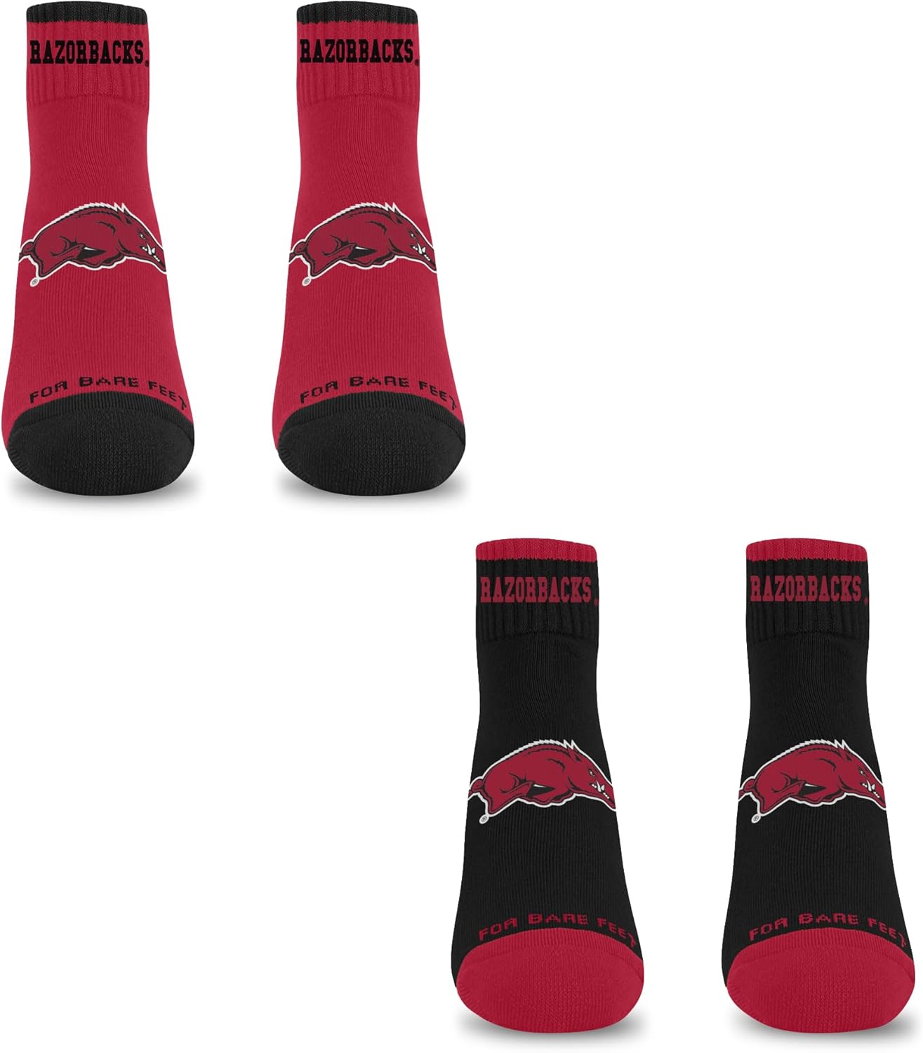 For Bare Feet NCAA Unisex Front and Center Two Pack Ncaa Large - Image 2