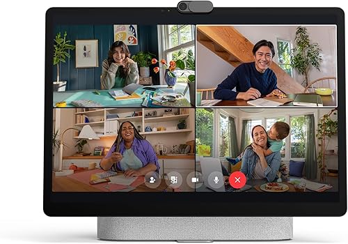 Facebook Portal+ - Pantalla táctil inteligente de 14 pulgadas para videollamadas con altavoces estéreo