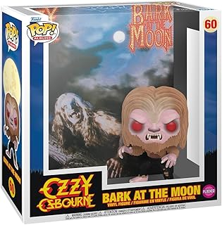 Comprar Funko Pop! Álbumes: OZZY Osbourne - Bark at The Moon (Flocked) - Figura de Vinilo Coleccionable - Juguetes para niños y Adultos - Fans de la música - Figura Modelo para coleccionistas y exposición