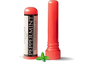 Peppermint Nasal Inhaler: Essential Oil Inhaler for Clarity, Focus, and Relaxation
