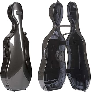 Bam France New Tech 1002NW Black/Black 4/4 Cello Case with Wheels