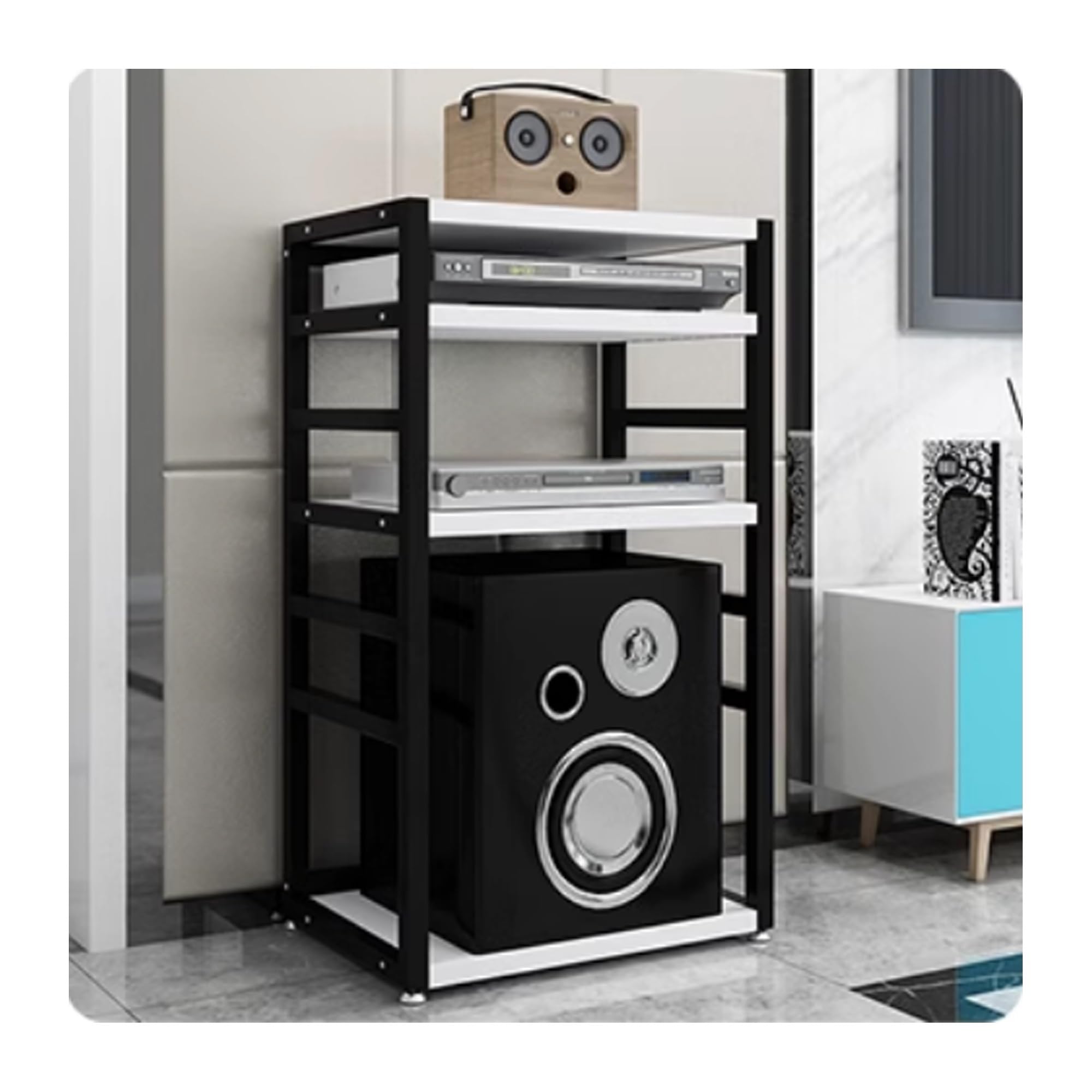 Support audio ouvert et ventilé pour armoire à composants Hi-Fi
