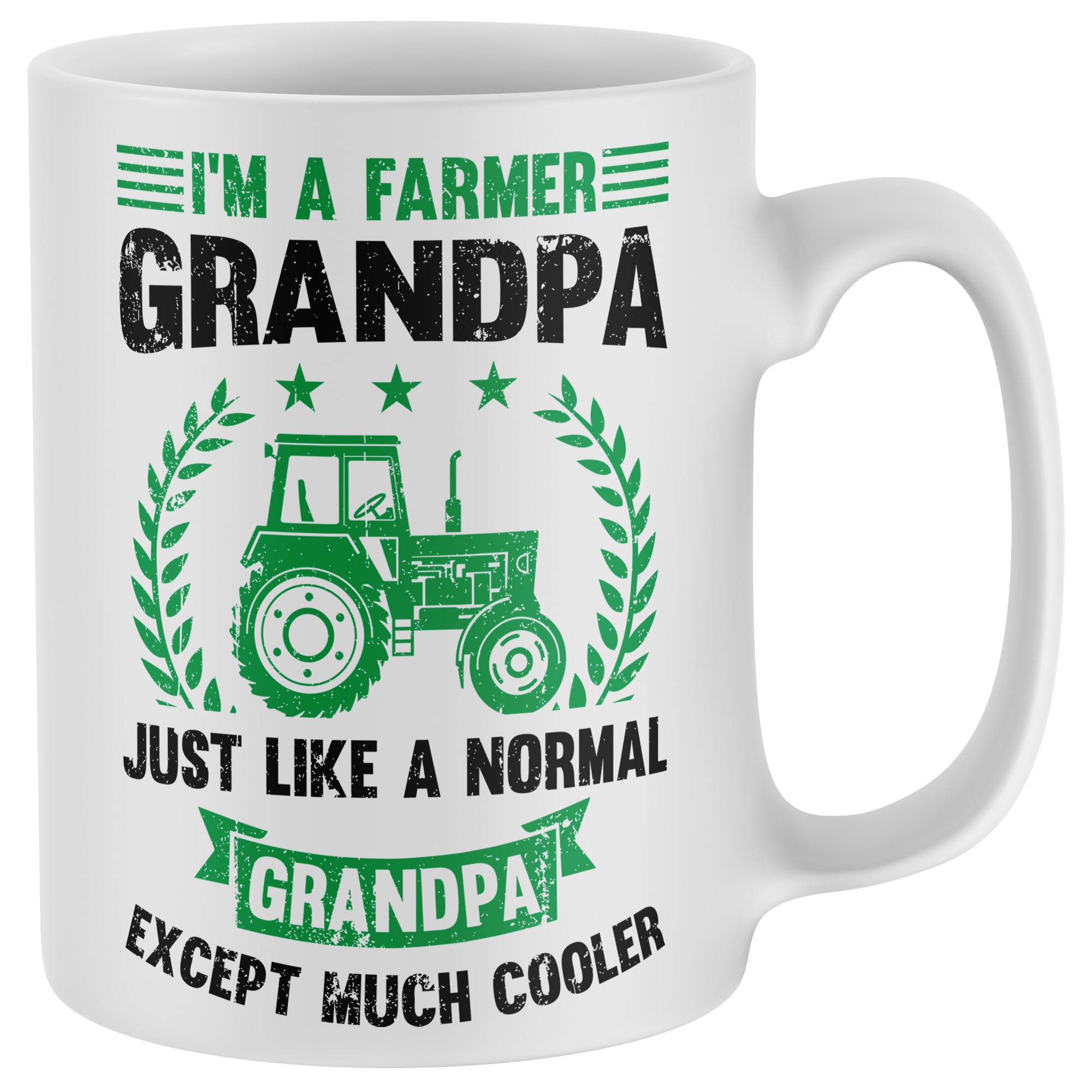 Purple Print House Farming Gifts For Grandpa Im A Farmer Mug Tea and Coffee Cup For Grandad