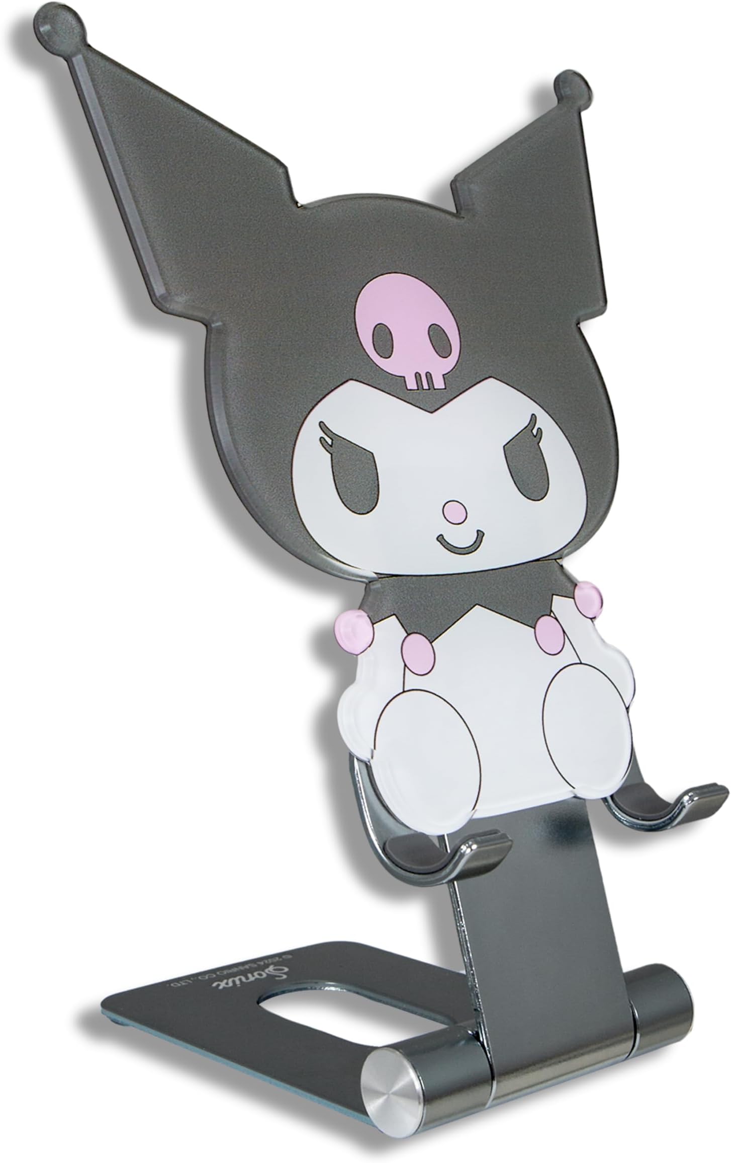 x Sanrio Character Phone Stand | Adjustable Cell Phone Holder, Desk Stand, Dock | Kuromi