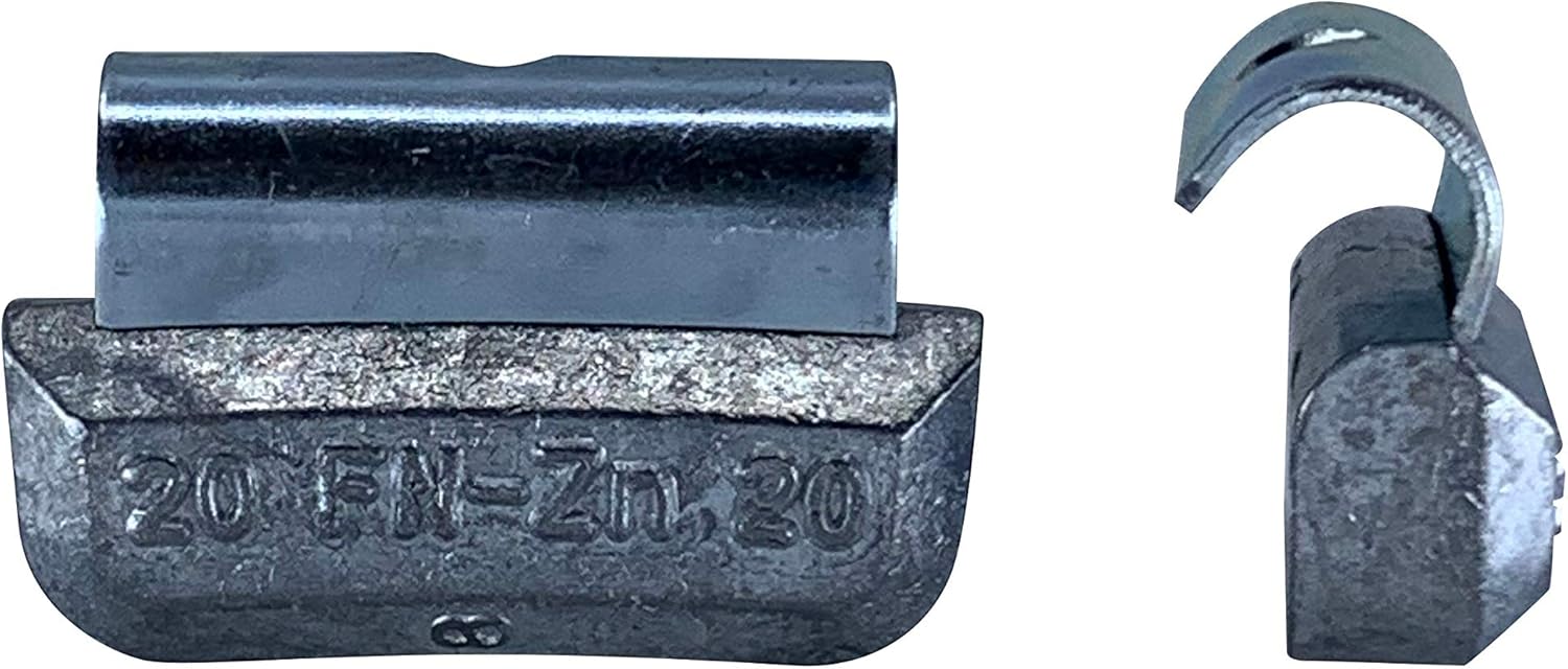 Gallardo Tire Products 100 Pieces Wheel Weights 10, 15, 20, 25 Grams FN Type for Most Aluminum Rims on Most Japanese Vehicles(25 of Each)