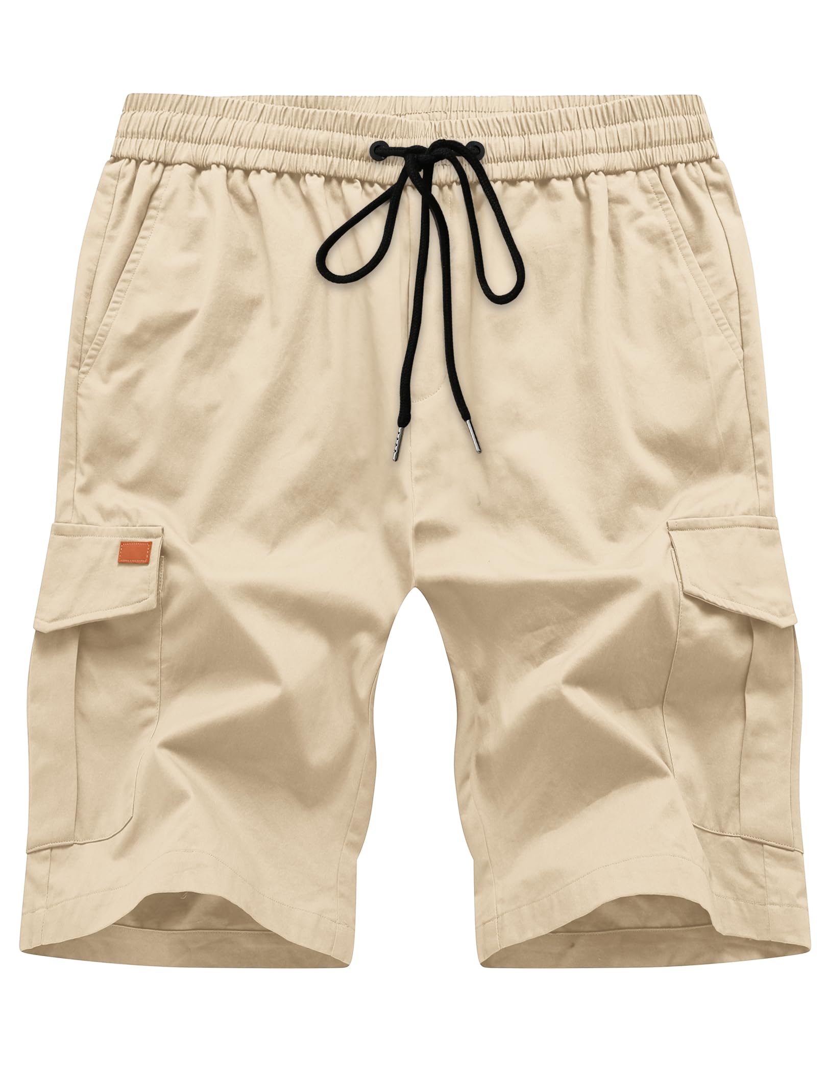 TARAINYA Pantaloncini Uomo Cargo Corti con 6 Tasche Coulisse Estivi Cotone Shorts