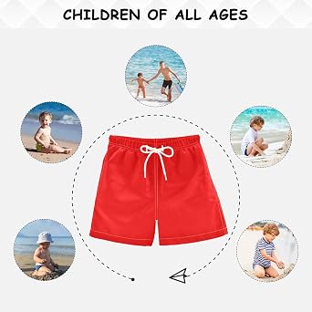 Boys swim trunks with pockets