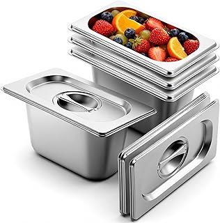 4 Pack 1/9 Size Food Pans