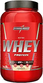Integralmedica - Hipercalórico - Nutri Whey Protein Baunilha - Pote 900g - Fonte de Proteínas e Carboidratos - Suplemento Alimentar, Ganho Muscular e Recuperação Pós-Treino - Super Mass Gainer