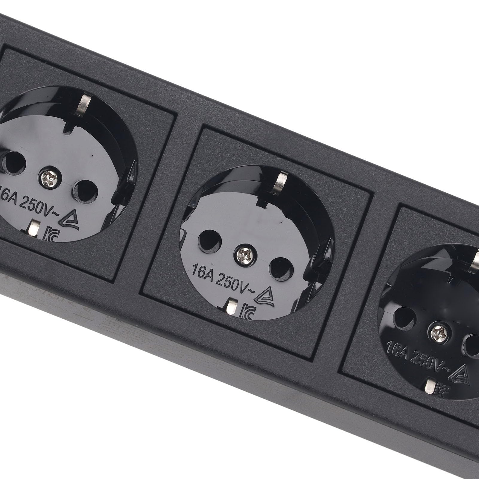 Sxhlseller Multipresa da Scrivania per PC Presa da Incasso Ignifuga USB Multipresa con 3 Prese 2 Porte USB A 1 C Porte PD20W per Tavolini con Cassetti (BLACK)