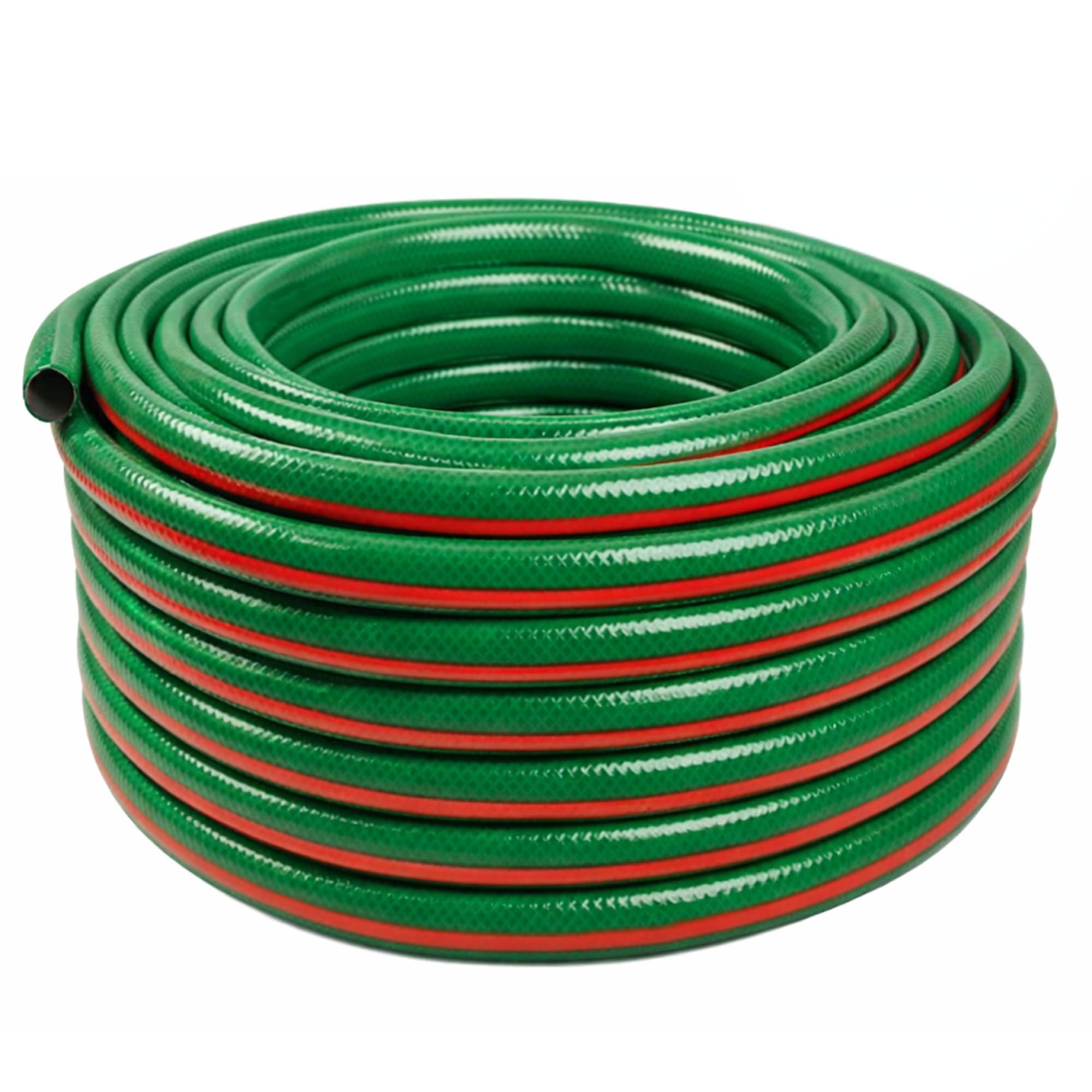 STALCO Gartenschlauch 1 Zoll 25 m 4-lagig mit Kreuzgewebe – Profi Wasserschlauch UV- & Algenbeständig – Flexibler Garten- & Bauschlauch für Bewässerung, Garten & Landwirtschaft S-37811