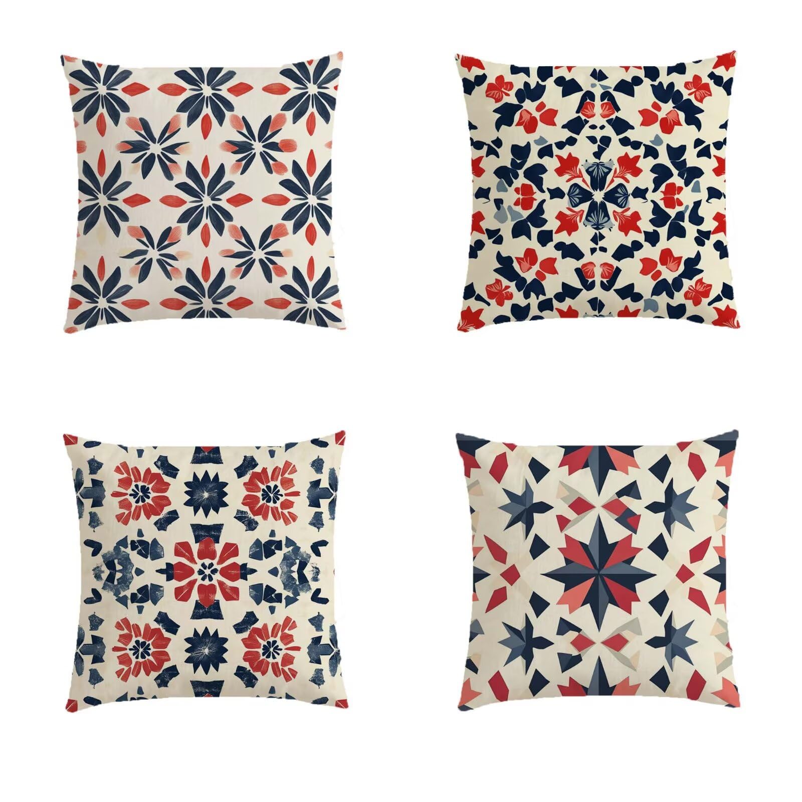 Housse coussin 60x60cm imperméable pour embellir votre salon de jardin extérieur et votre banc