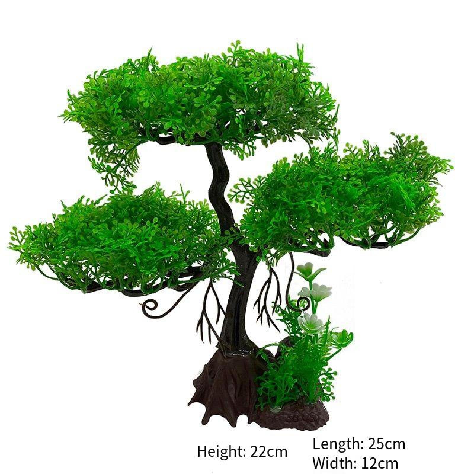 Decoraciones para acuarios, Árbol Artificial for Acuario, decoración de Acuario, simulación de Plantas acuáticas, Adorno paisajístico for pecera, 1 Unidad