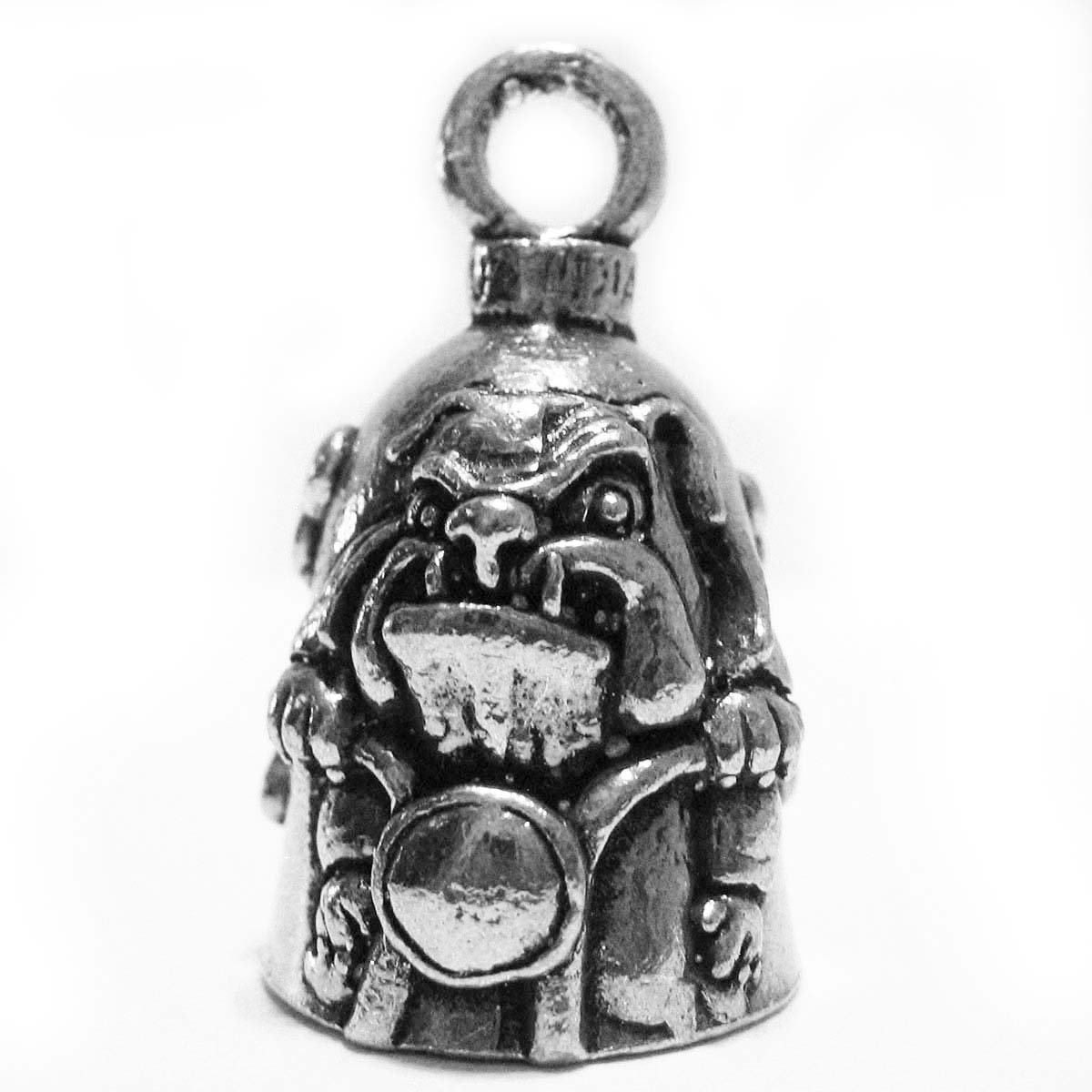 Guardian Bell Bad to the Bone Bulldog Good Luck Motorcycle Bell or Key Ring