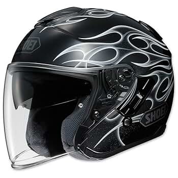 Amazon.com: Shoei 中性成人開放式頭盔風格J-Cruise Reborn Tc-5
