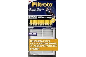 Filtrete® Advanced Allergen, Bacteria & Virus True HEPA Air Purifier Filter FAPF-HM-K (1 Pack)