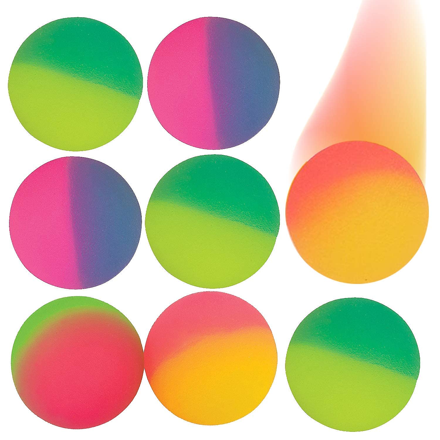 Promote Trader Combo of 10 pcs Jumping Balls Assorted Colours Novelty Gag Toys for Practical Jokes Toy Kids to Play Party Return Goodies for Kids Fun Toys and Games with Free Stickers Promote Trader Combo of 10 pcs Jumping Balls Assorted Colours Novelty Gag Toys for Practical Jokes Toy Kids to Play Party Return Goodies for Kids Fun Toys and Games with Free Stickers