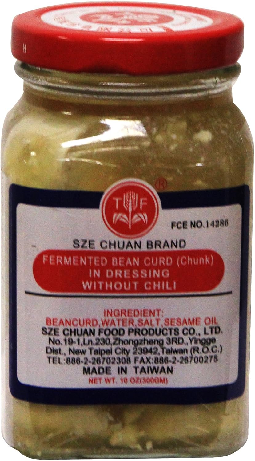 Szechuan Fermented Tofu - 10oz - [Pack of 1]