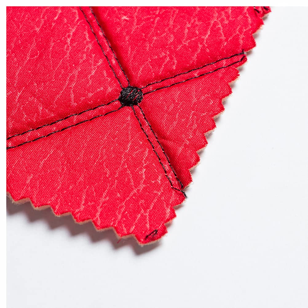 Matière imitation cuir tissu rouge pour rénover un siège de voiture
