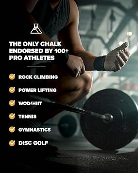 Friction Labs Secret Stuff Liquid Chalk, New Hygienic Formula - Sports Chalk Cream - Great Grip for Gymnastics, Rock Climbing, Sports, Lifting, Pull-Ups, Deadlifts, Kettlebells, Pole