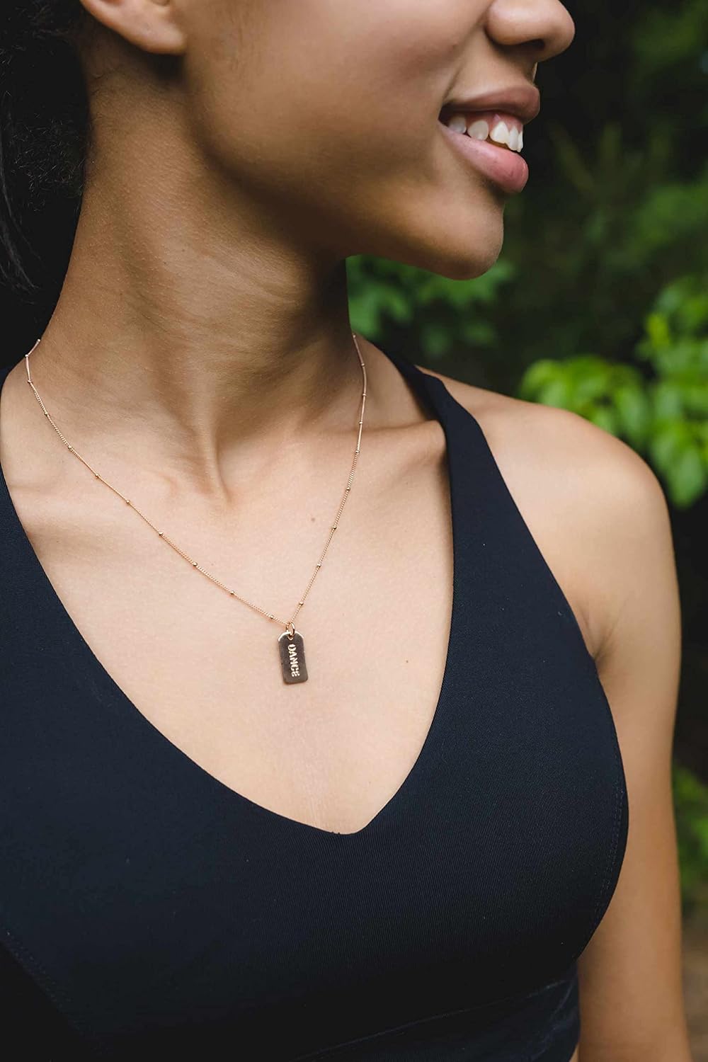 Chelsea Charles Dance and Cheer Reversible Charm Necklaces