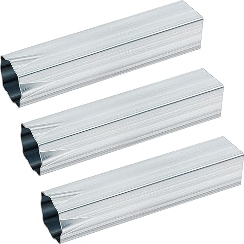 Dunzy Crimped Style Ground Anchors for Baseball Bases Silver