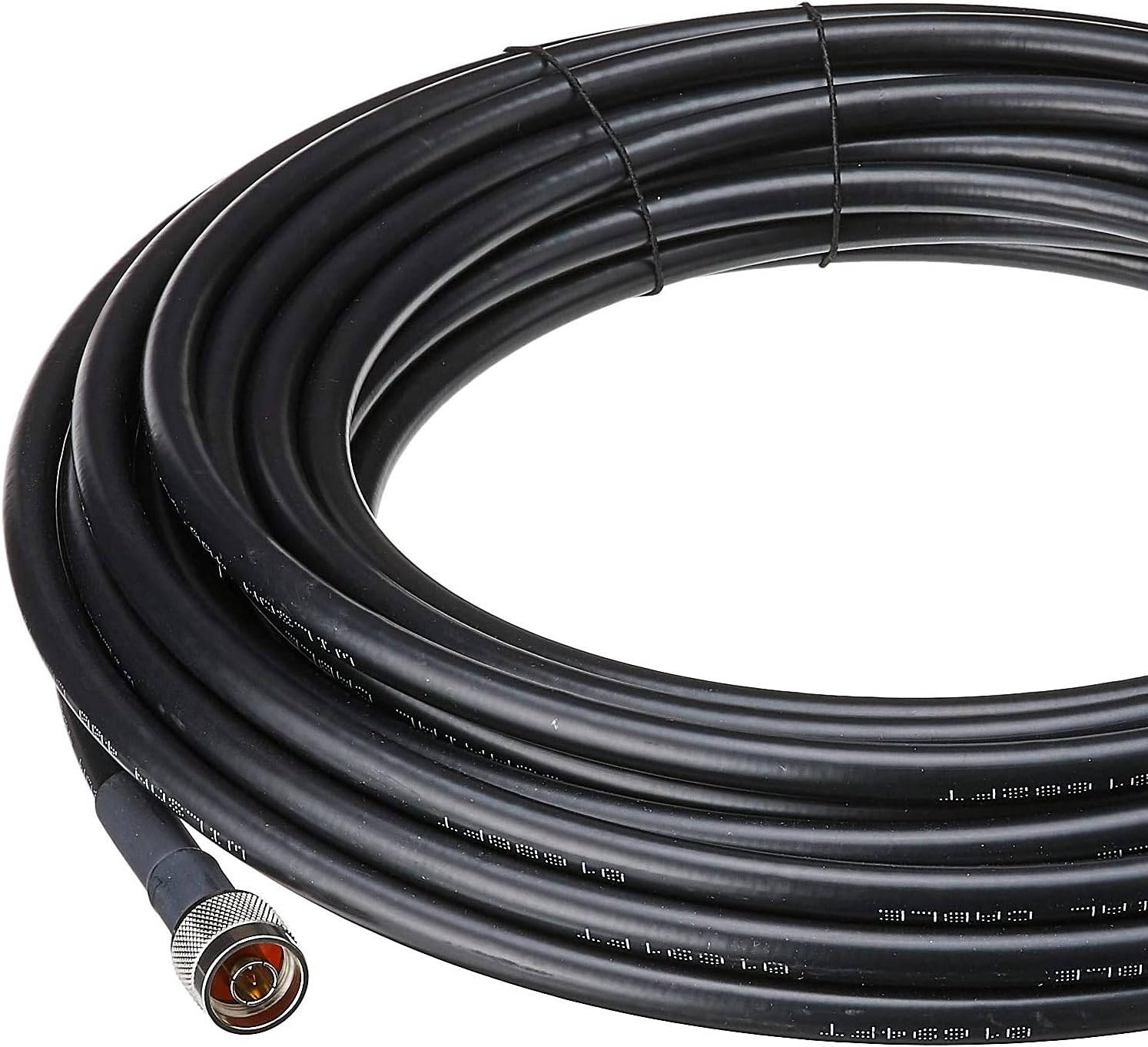 Wilson Electronics 50 ft. Black WILSON-400 Ultra Low Loss Coax Cable (N-Male to NMale), Modem