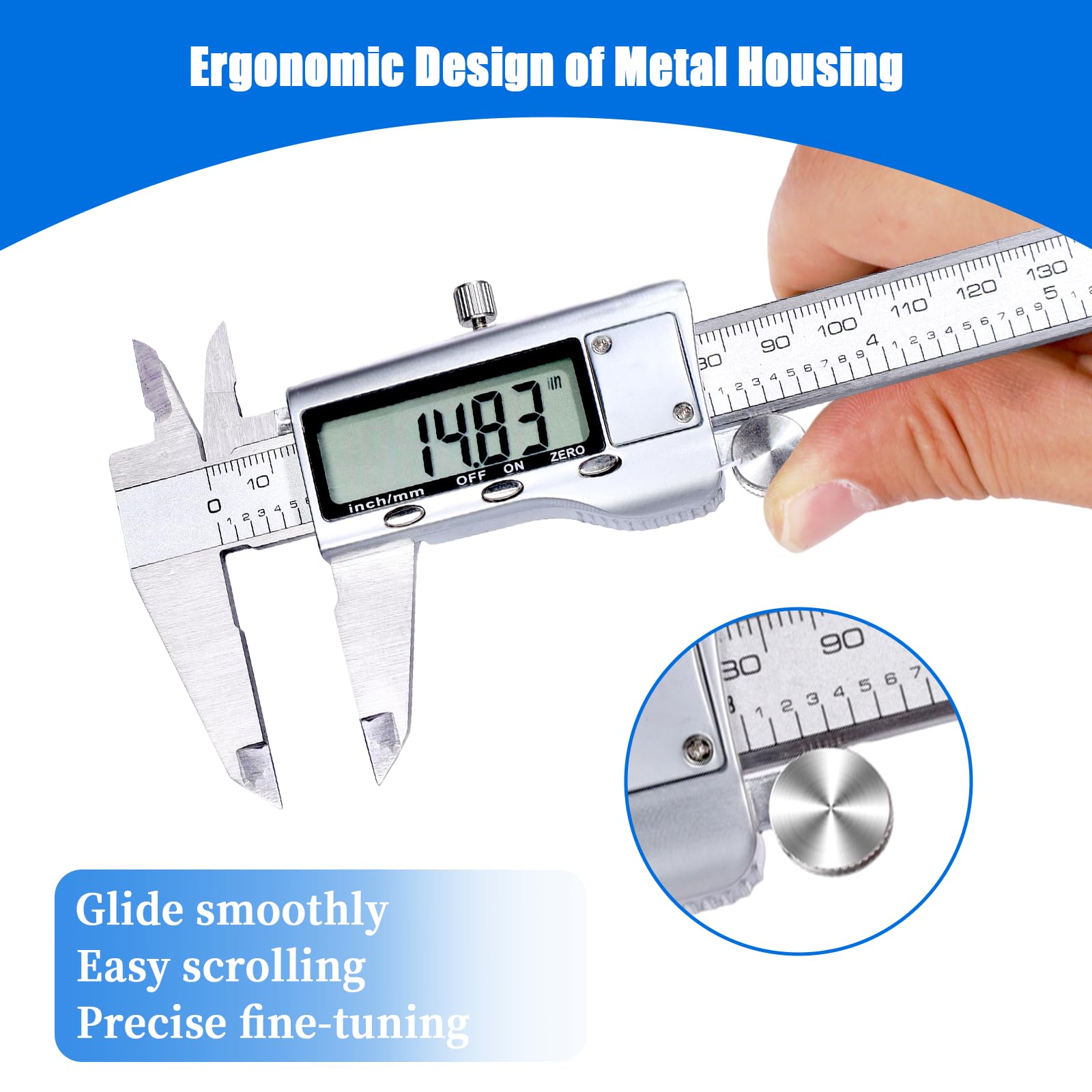 Digital Caliper Tool - Precision Measurement -5