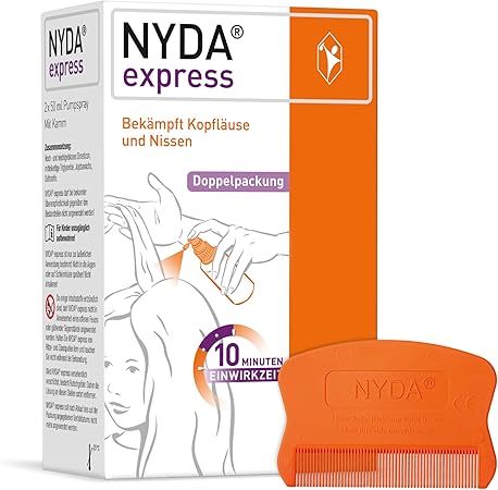 NYDA express Läusemittel - schnell und effektiv gegen Kopfläuse und ...