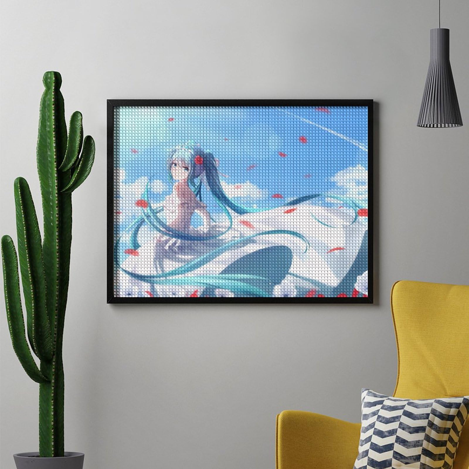 Amazon.co.jp: 初音ミク ダイヤモンドアート セット モザイクアート 5d