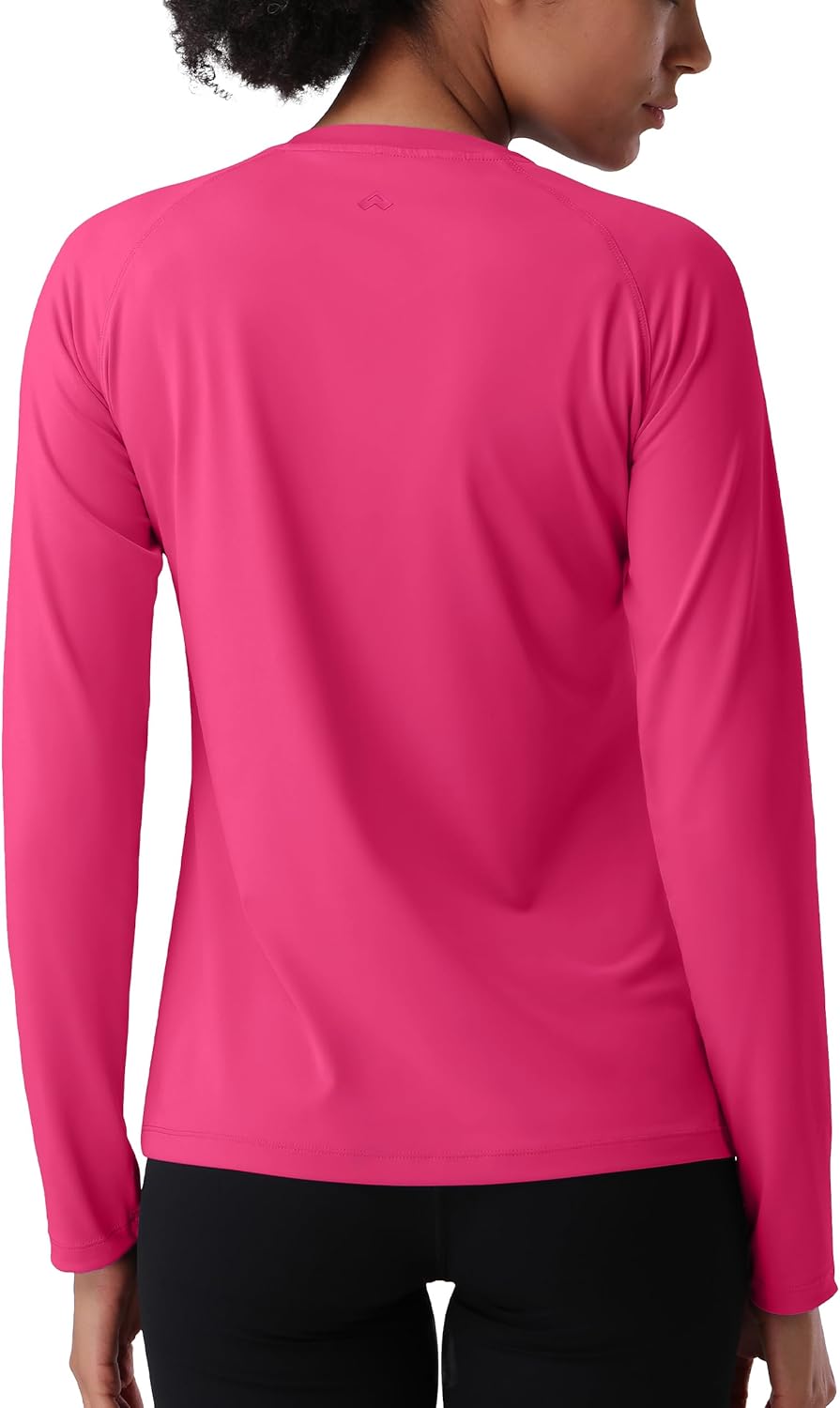 Pioneer Camp Women's UV Sun Protection SPF Shirt V Neck UPF 50+ Long Sleeve Workout Tops Quick Dry Rash Guard Hiking Running - Image 2