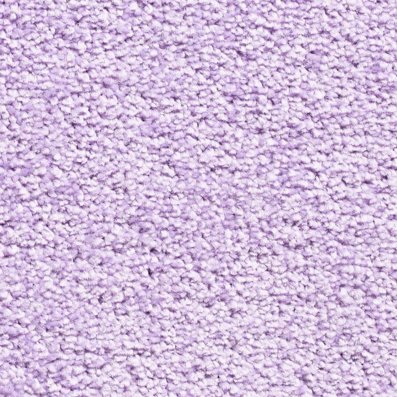 Tuda Carpet | Serene 10mm Pile Saxony Carpet with Action Backing, 12mm Total Height | Pale Purple (113) - 4m x 3m (13ft1" x 9ft10")
