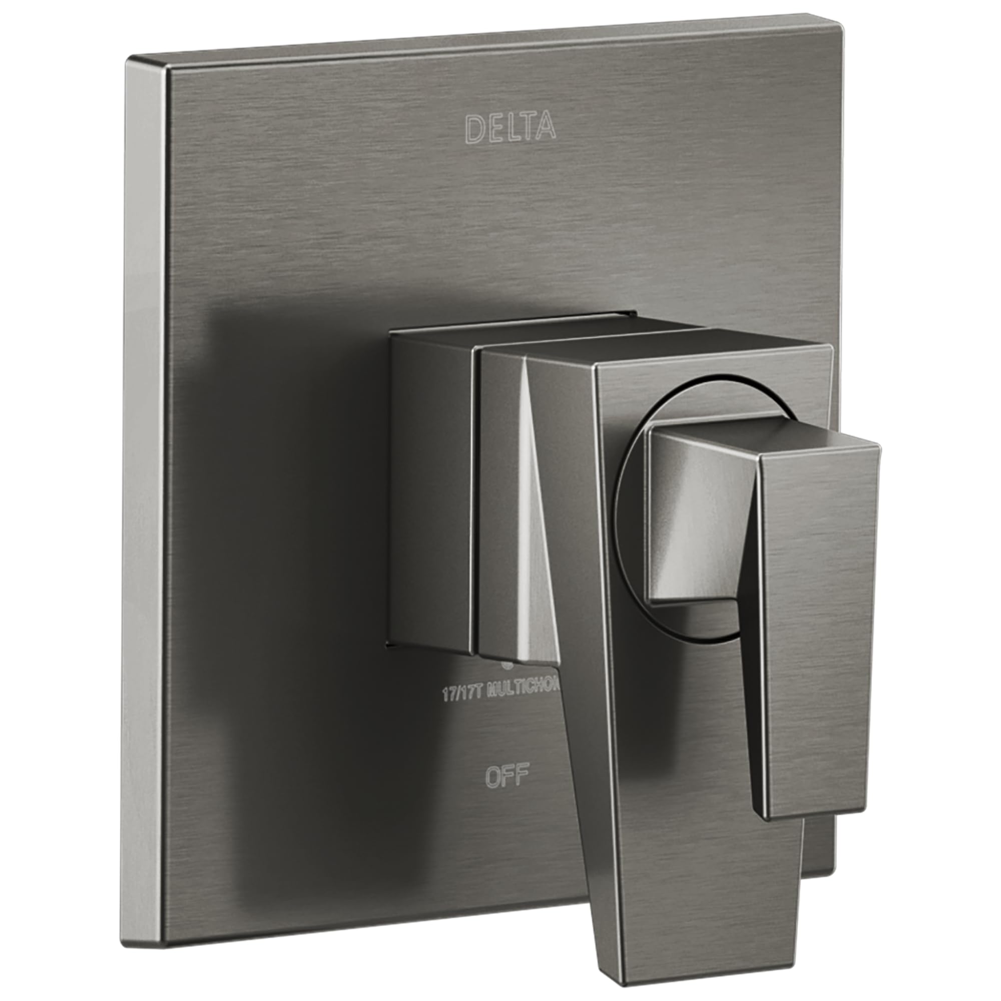 Mitigeur Delta Faucet T17043-KS-PR commande double fonction et Noir Inox