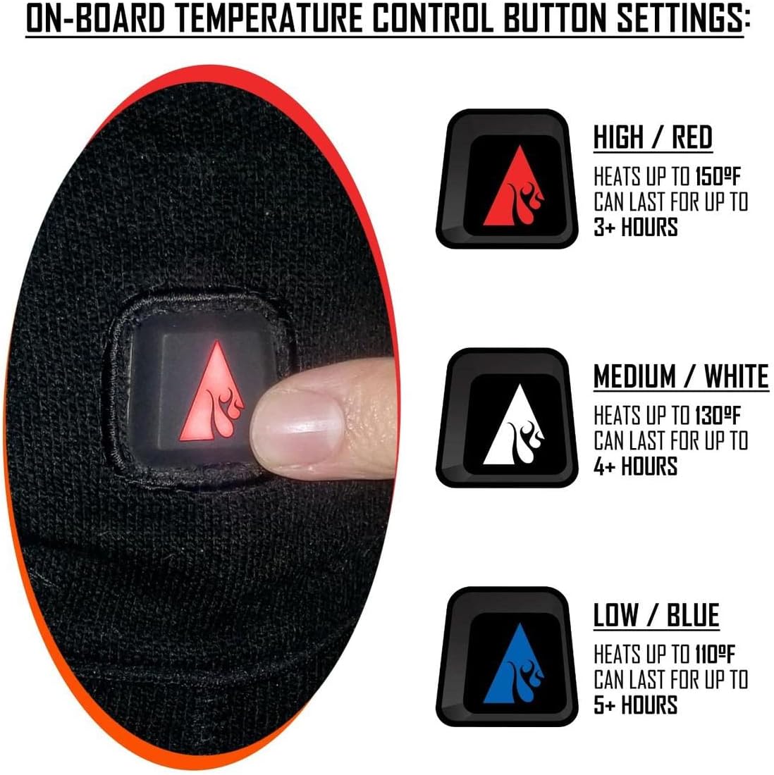 ActionHeat 5V Wool Battery Heated Socks - Replacement Socks Only