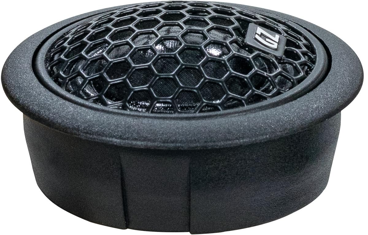 Ground Zero GZRC 165.2SQX-IV – 2-Wege Komponentensystem, 165 mm Lautsprecher, 120 W RMS, SQ-Serie, inklusive Hochtöner & Frequenzweichen, für Car-HiFi Premium-Klang