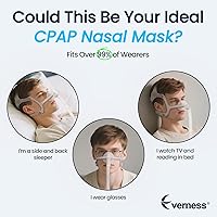 Vista 2 de Everness - Paquete de 2 cojines de repuesto (S) para AirFit N20, aptos para FSA/HSA, ajuste cómodo y uso más suave, compatible con marco original