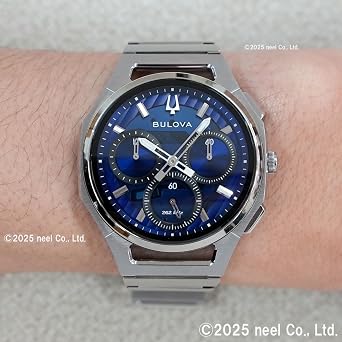 Bulova Curv NR20-Y1D 96A339 Stainless Steel Men's Watch