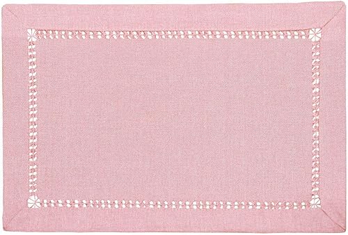 Miniatura 2 de Camino de mesa de comedor hecho a mano, color sólido, cubierta de tocador, con doble costura