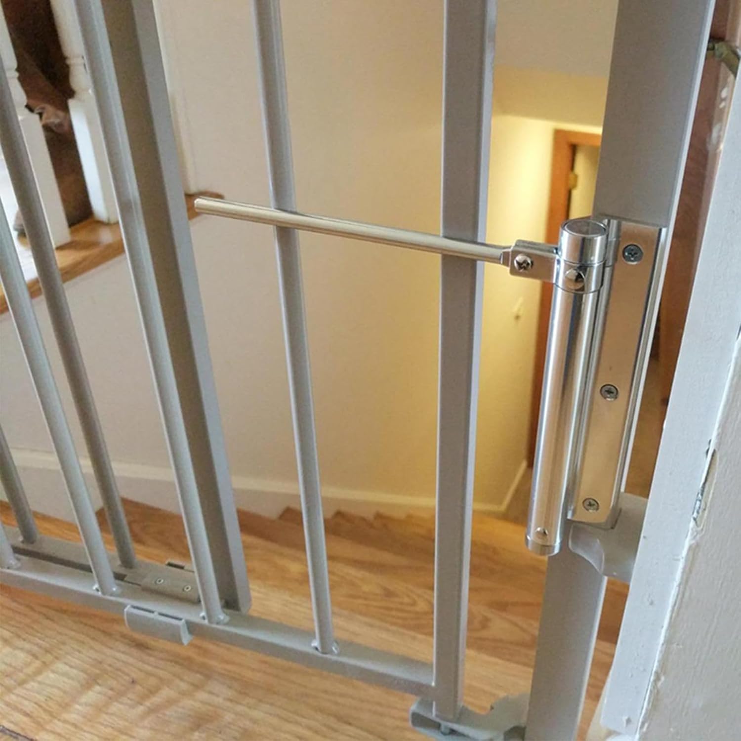 ZENG 2-Pack Adjustable Spring Door Closer - 304 Stainless Steel Surface Mounted Automatic Closer for Residential/Commercial Doors (20-40kg, 175° Max, Silver)