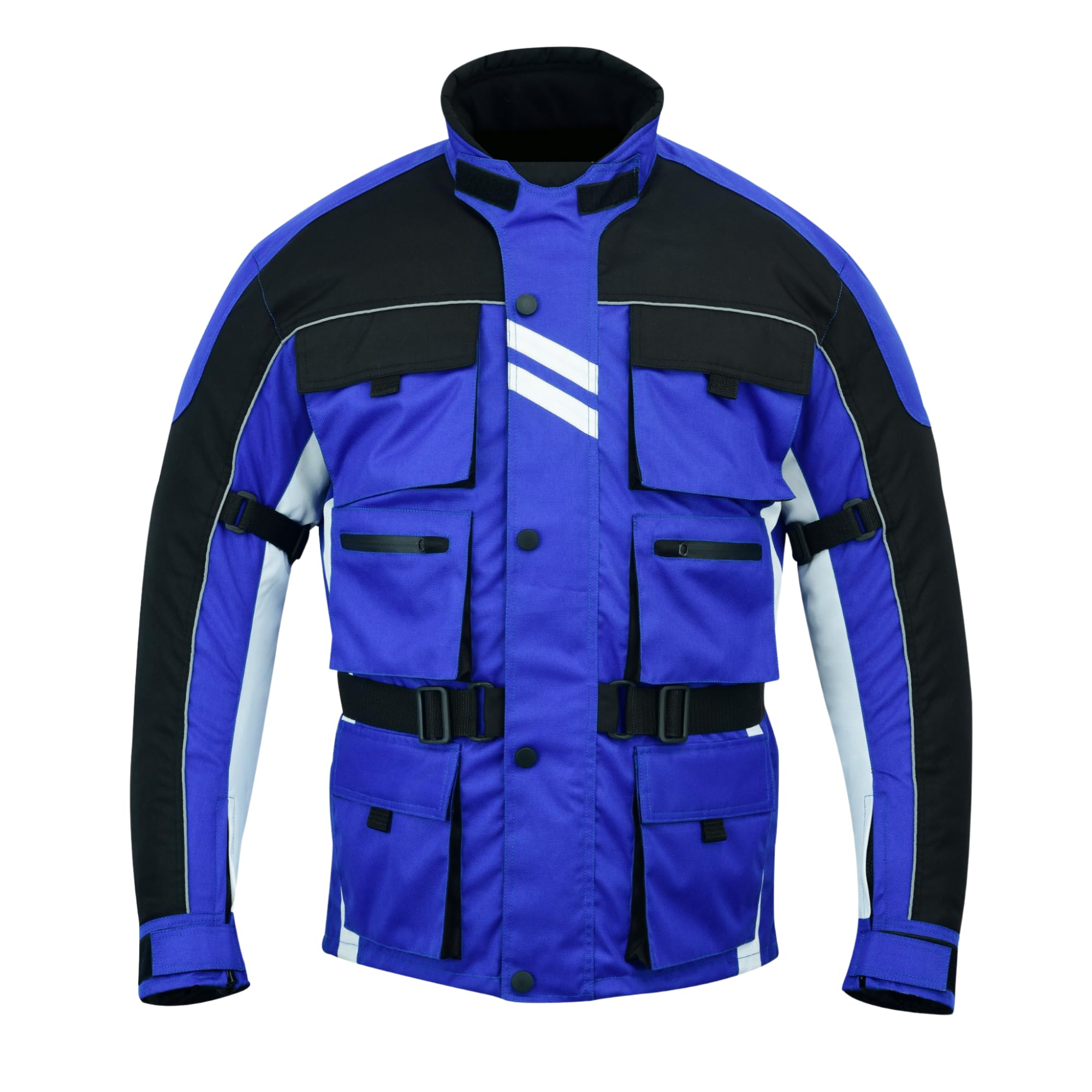 Veste de moto en textile Air Mesh et Cordura 600D pour hommes Vestes de moto en textile blindé de protection CE avec doublure en maille et imperméable respirante