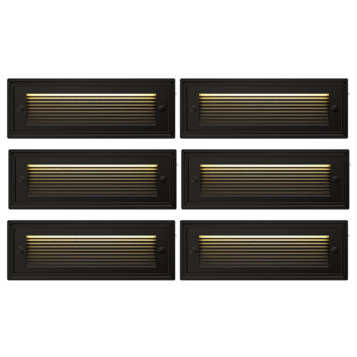 9 Inch Low Voltage Step Lights, 12V DC 5W LED Stair Light Indoor & Outdoor,