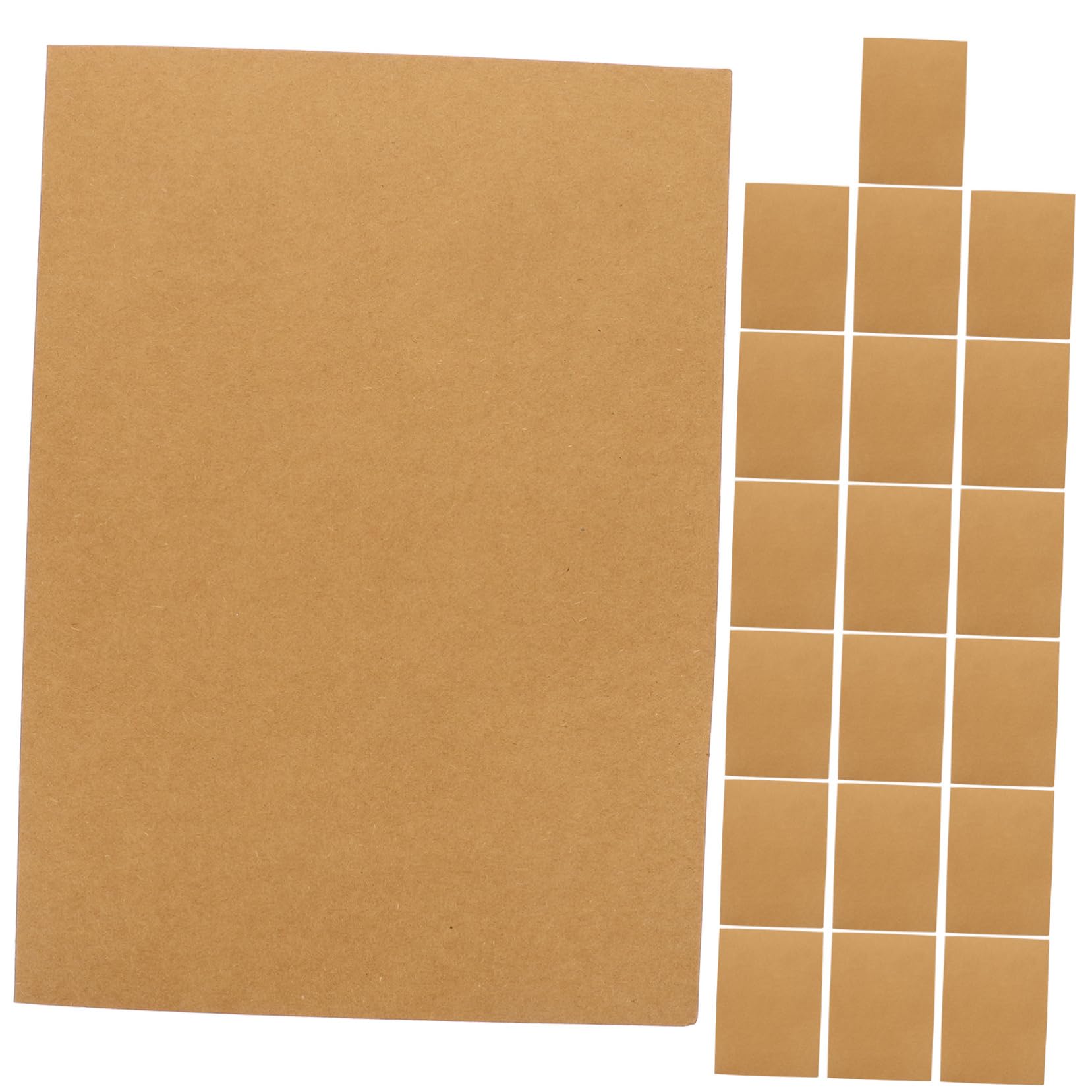 Dokumentenmappe aus Kraftpapier A4 20 Stück zum Beschriften | Einschulung Deko, Präsentationsmappe Papier für Studium und Geschäftsnotizen