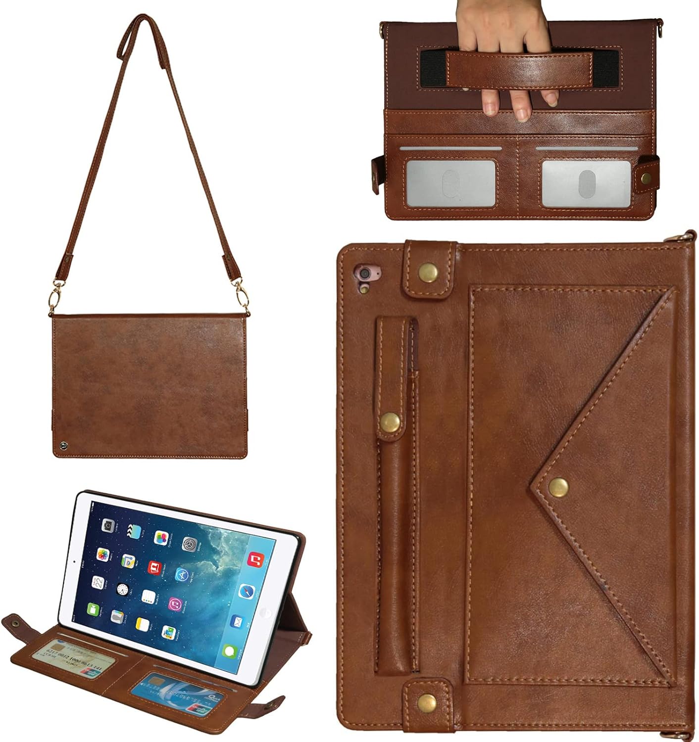 Handbag Case for Apple iPad 5/iPad 6 9.7", iPad Air 1st/2nd