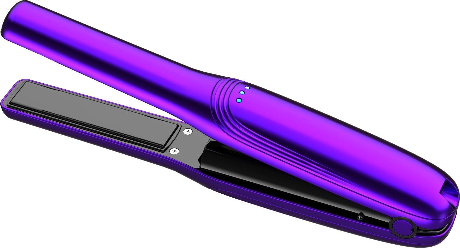 Rechargeable Cordless Flat Iron Purple