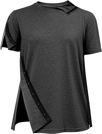 Unisex Post Surgery Shirts for Men Women After Shoulder Surgery Shirts -Post Shoulder Surgery Shirts for Men Women