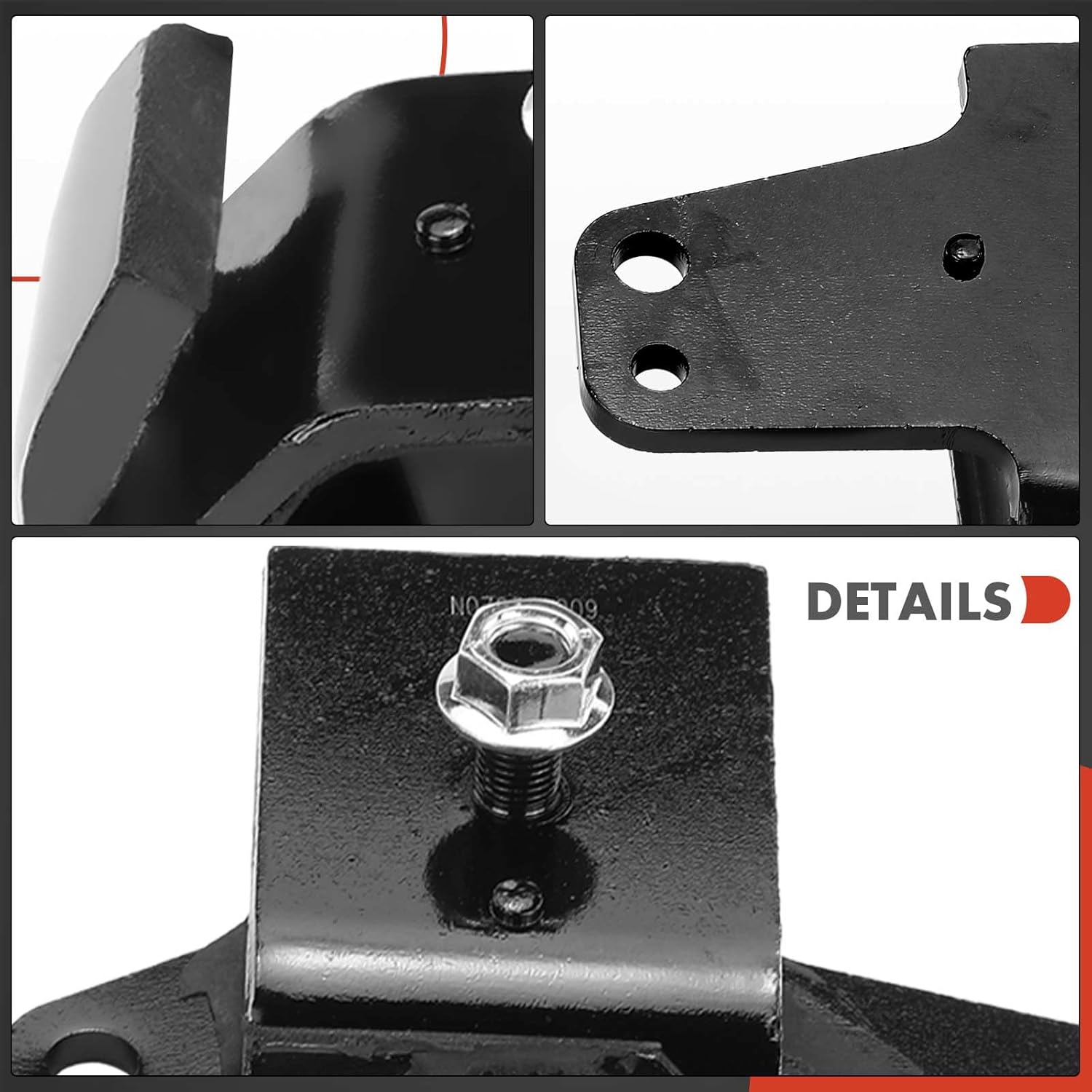 A-Premium 2PCS Front Left and Right Engine Motor Mount Kit Compatible with Nissan 720 1986, D21 1986-1994, Pickup 1995-1997, 2.4L, Replace# 1121018G01