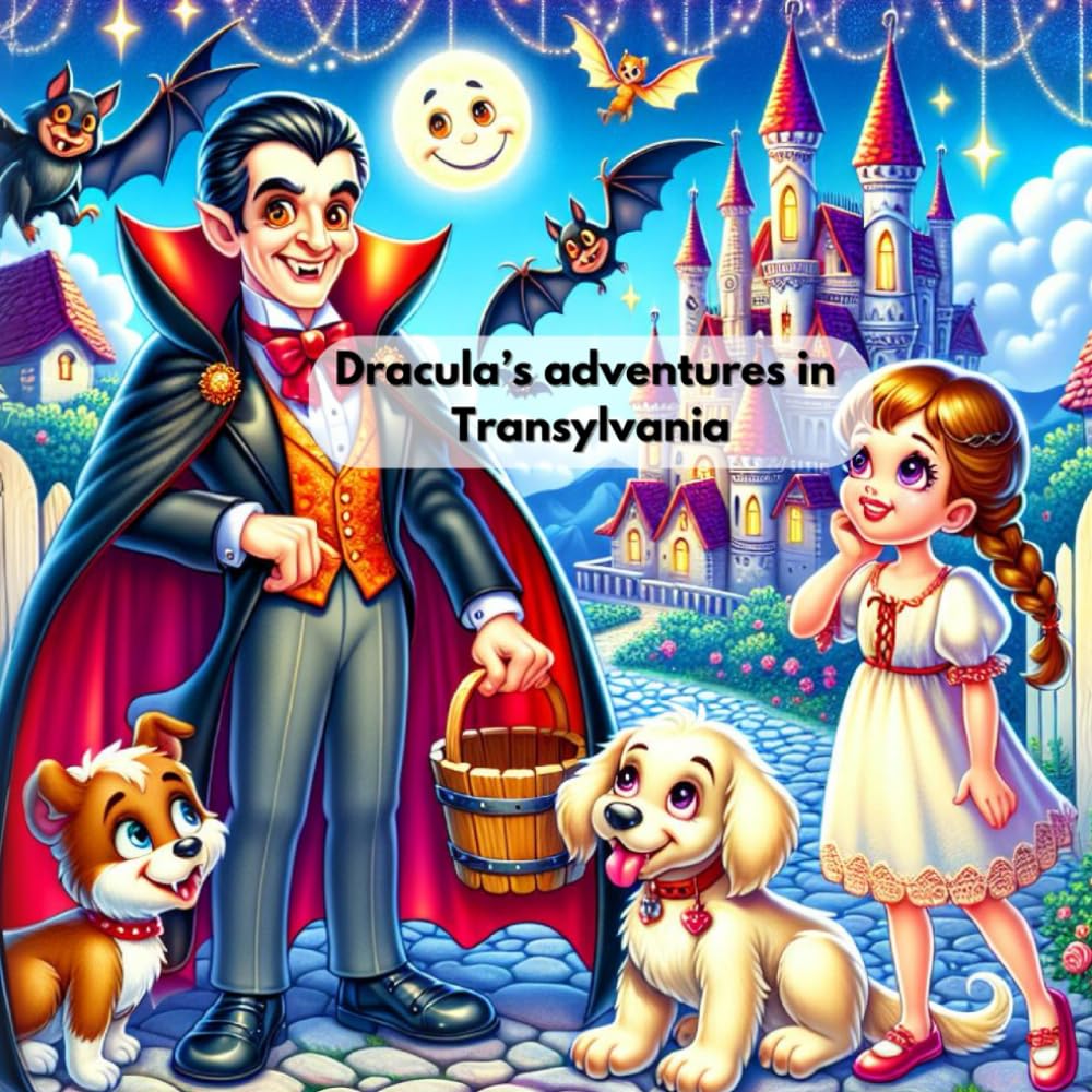 Dracula’s adventures in Transylvania: Bedtime Stories from the Enchanted Castle, Mystical Stories for Children