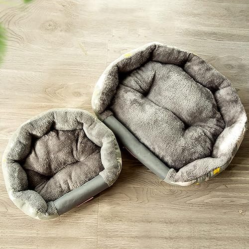 Miniatura 6 de Cama para mascotas, acogedora cama para mascotas, colchones de felpa suave para gatos, cojines antideslizantes para mascotas con almohadillas