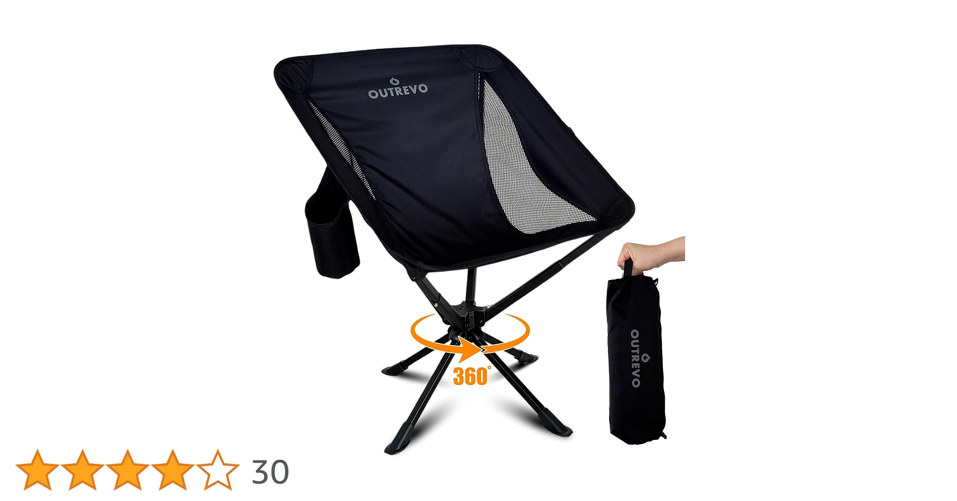 Amazon.co.jp: OUTREVO [リボルバー] 360度 回転 アウトドア