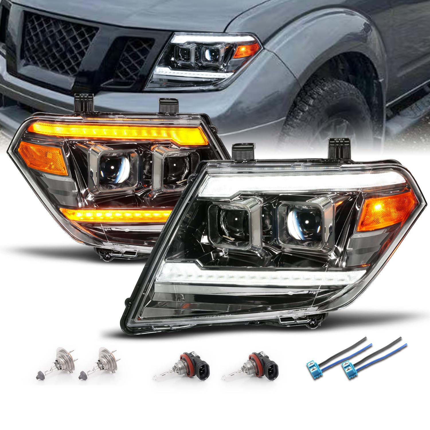 Amazon.com: AmeriLite for 2009-2020 Nissan Frontier Pickup
